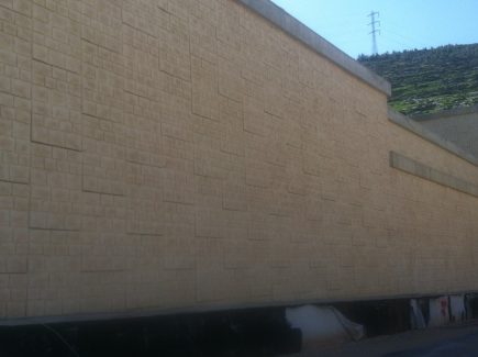 תבנית בדוגמת אבן חאמי בסידור שורות צומת אחיהוד